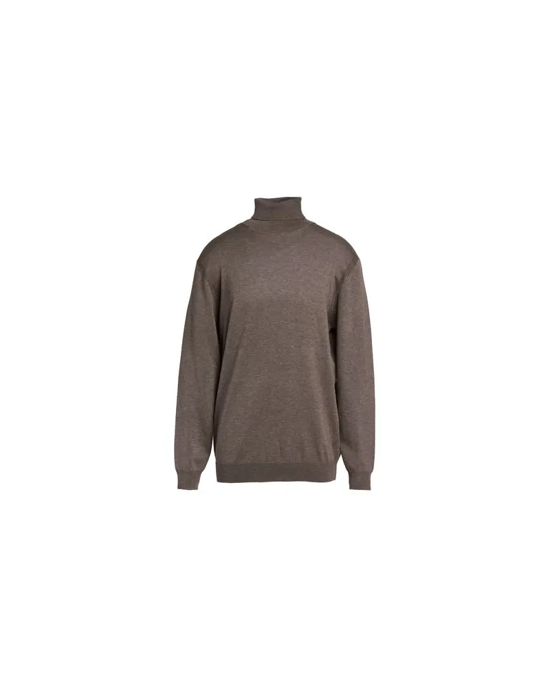 HAMAKI-HO STRICKWAREN - Rollkragenpulloverauf YOOX.COM Braun
