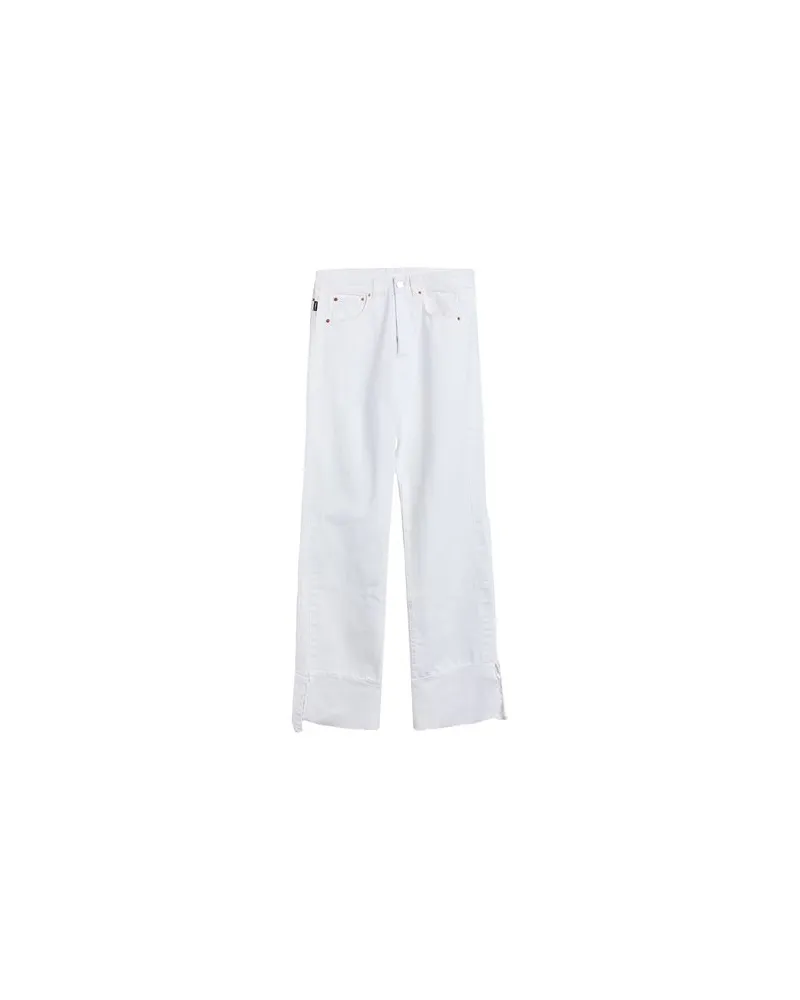 VETEMENTS HOSEN & RÖCKE - Jeanshosenauf YOOX.COM Weiß