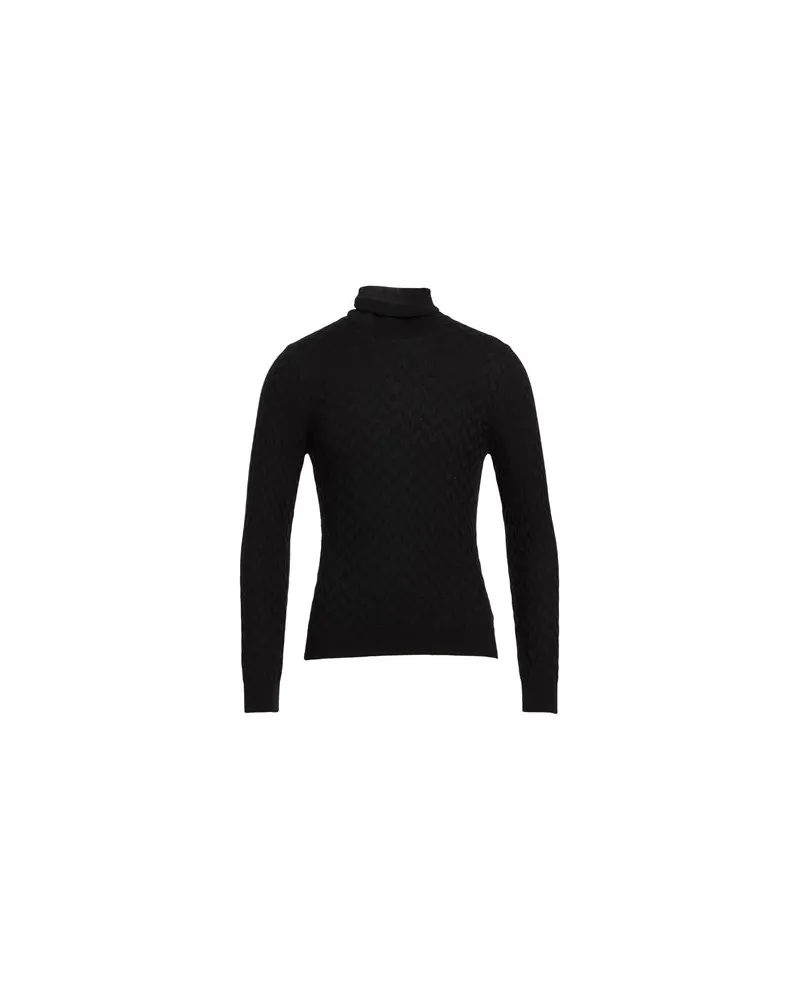 Gran Sasso STRICKWAREN - Rollkragenpulloverauf YOOX.COM Schwarz