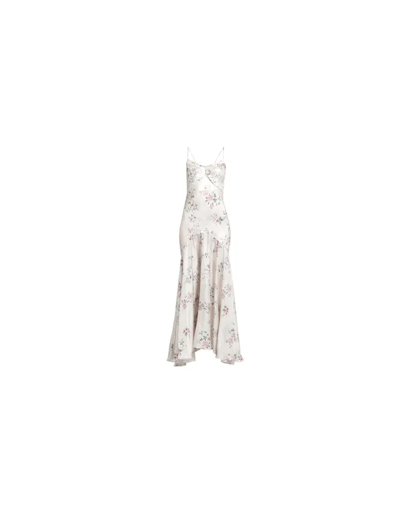 Erika Cavallini KLEIDER - Maxi-Kleiderauf YOOX.COM Hellgrau