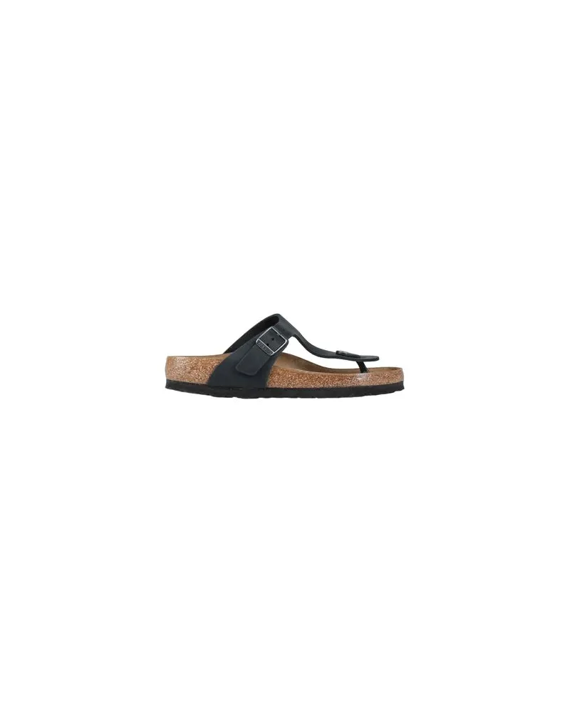 Birkenstock SCHUHE - Zehentrennerauf YOOX.COM Schwarz