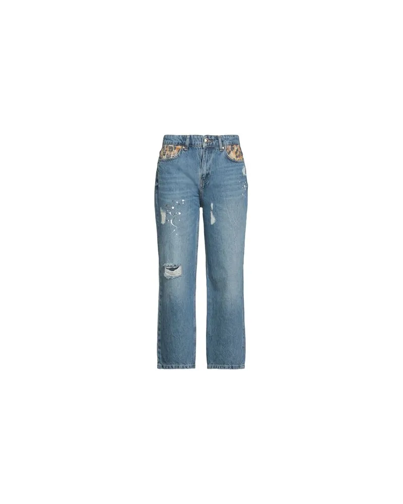 Just Cavalli HOSEN & RÖCKE - Jeanshosenauf YOOX.COM Blau