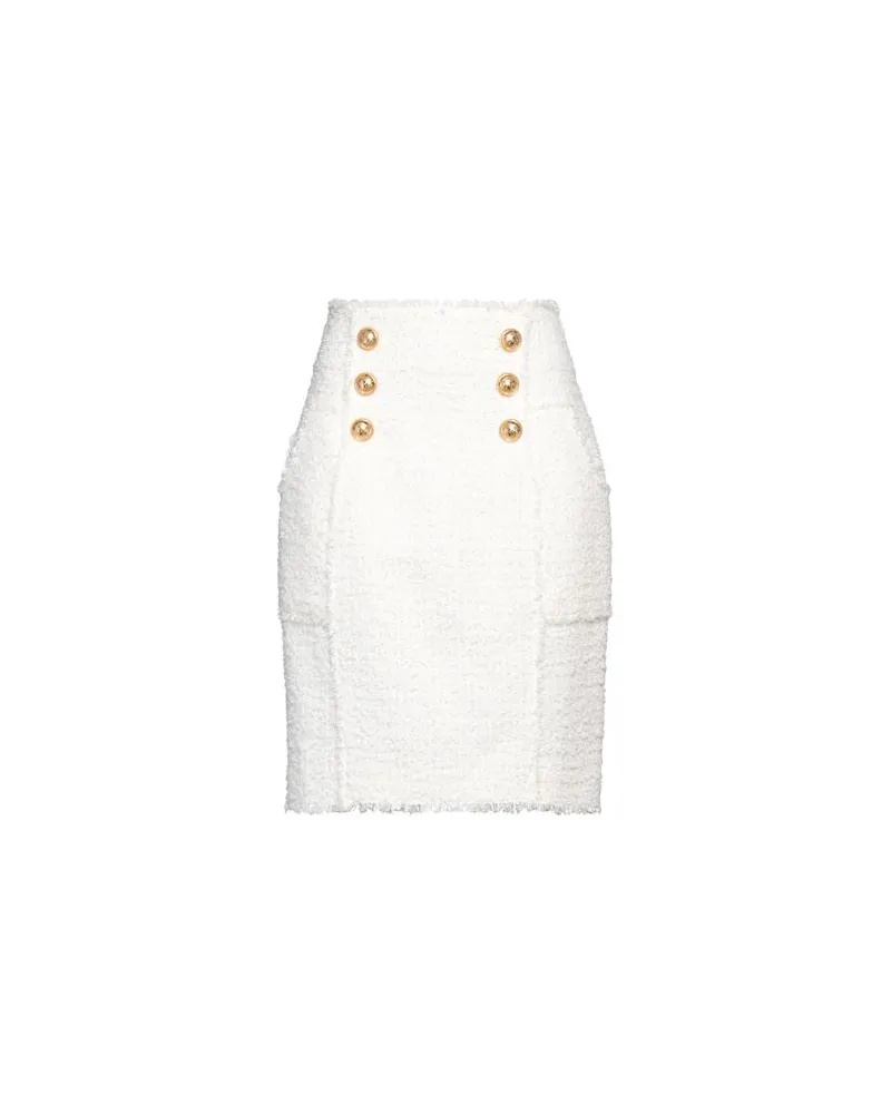 Balmain HOSEN & RÖCKE - Midi-Röckeauf YOOX.COM Weiß
