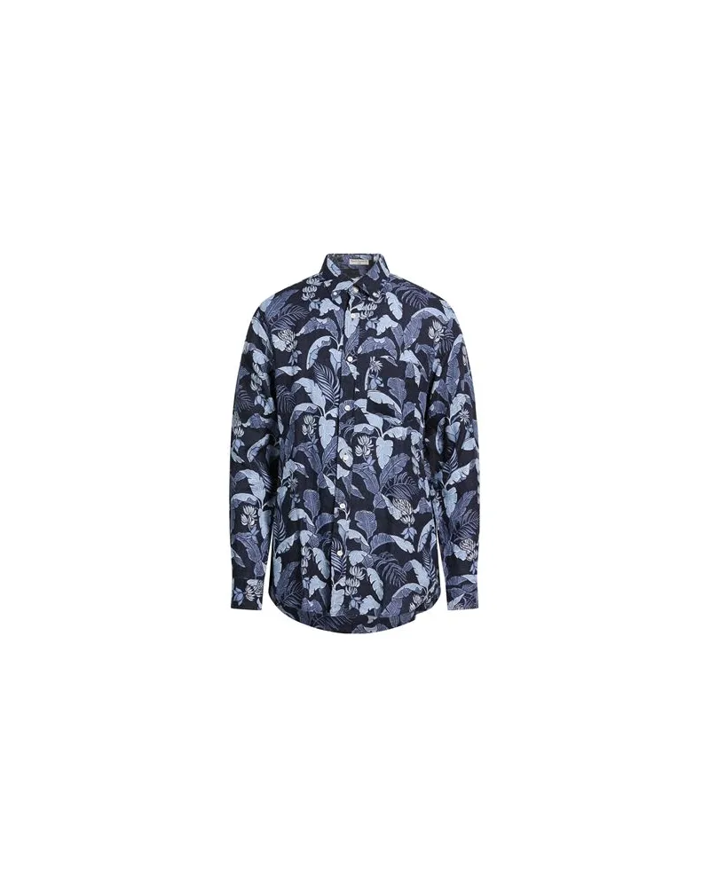 Gant TOPS - Hemdenauf YOOX.COM Nachtblau
