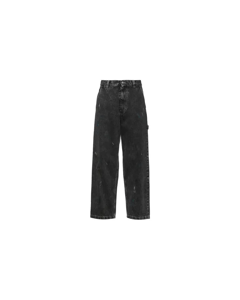 Maison Margiela HOSEN & RÖCKE - Jeanshosenauf YOOX.COM Schwarz