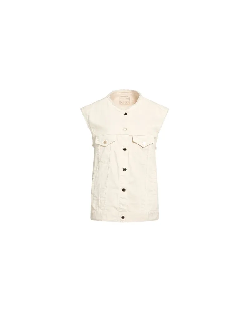 Seventy JACKEN & MÄNTEL - Jeansjacken/Mäntelauf YOOX.COM Cremeweiß