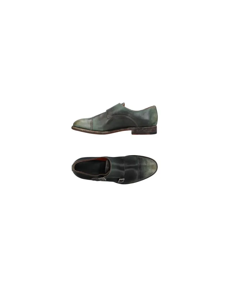 Santoni SCHUHE - Mokassinsauf YOOX.COM Grün