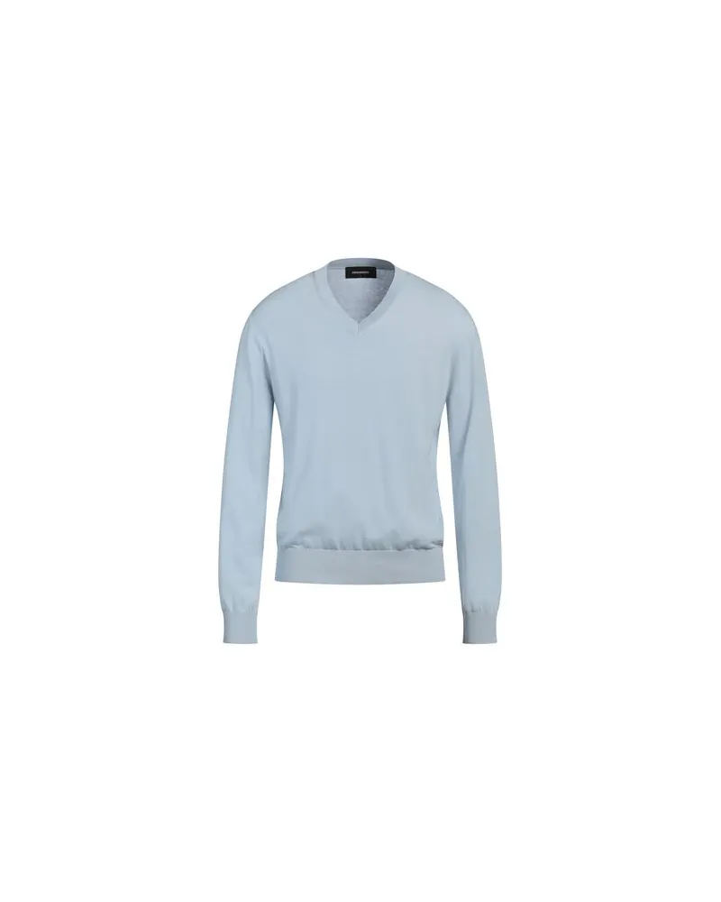 Dsquared2 STRICKWAREN - Pulloverauf YOOX.COM Hellblau
