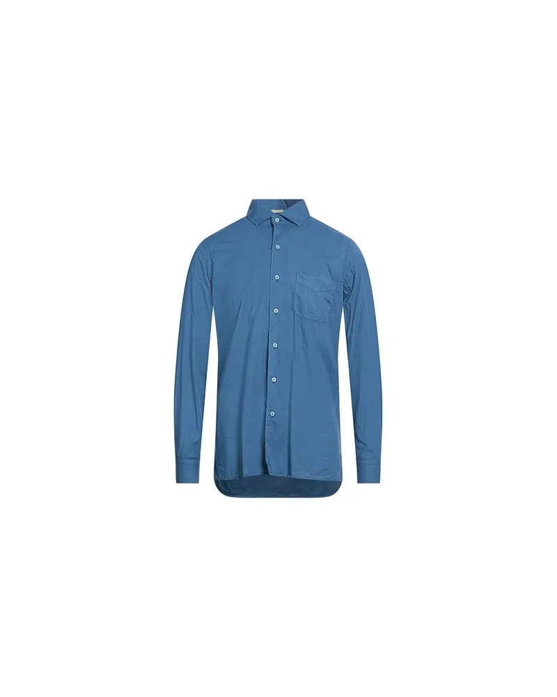 Massimo Alba TOPS - Hemdenauf YOOX.COM Taubenblau