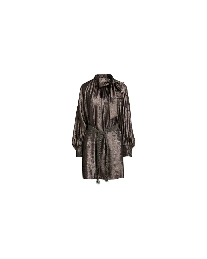 Max Mara KLEIDER - Mini-Kleiderauf YOOX.COM Bronze