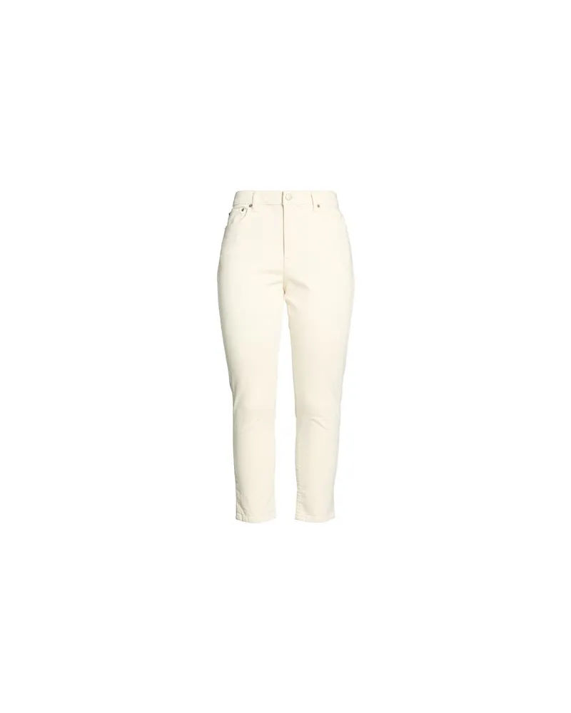 Ralph Lauren HOSEN & RÖCKE - Jeanshosenauf YOOX.COM Elfenbein