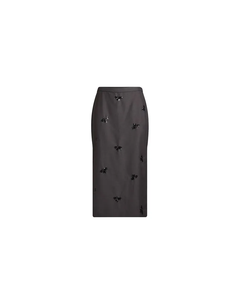 Pennyblack PUPA MILANO X  - HOSEN & RÖCKE - Midi-Röckeauf YOOX.COM Braungrau