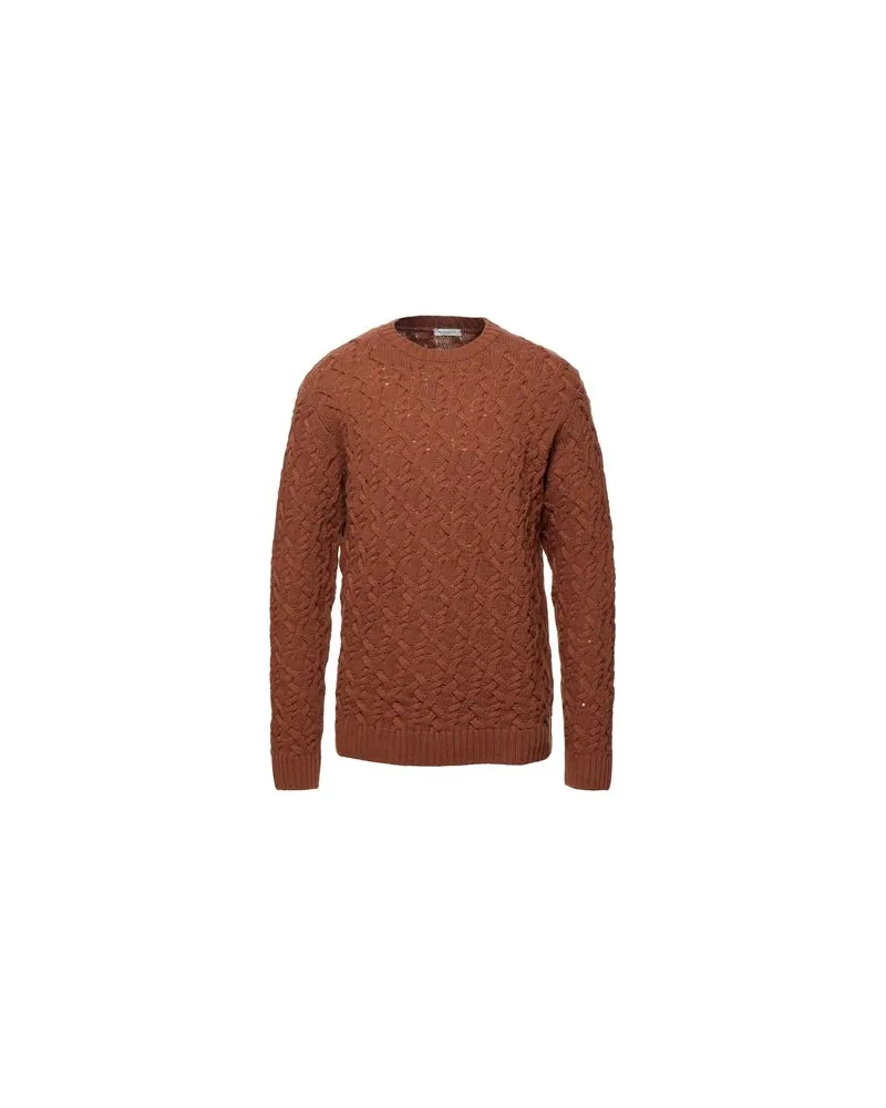 Paolo Pecora Milano STRICKWAREN - Pulloverauf YOOX.COM Rostrot