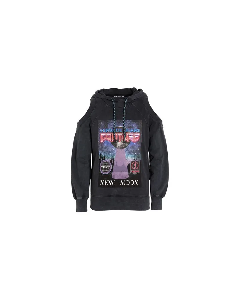 Versace Jeans TOPS - Sweatshirtsauf YOOX.COM Braungrau