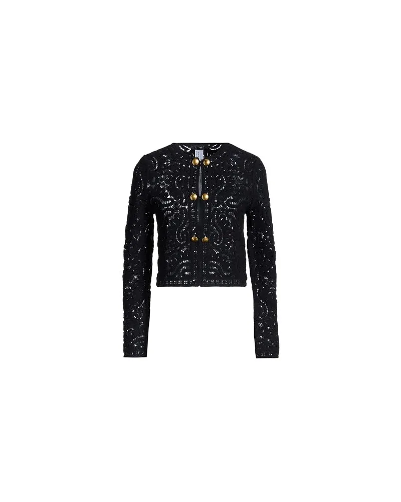 Twin-Set STRICKWAREN - Strickjackenauf YOOX.COM Schwarz