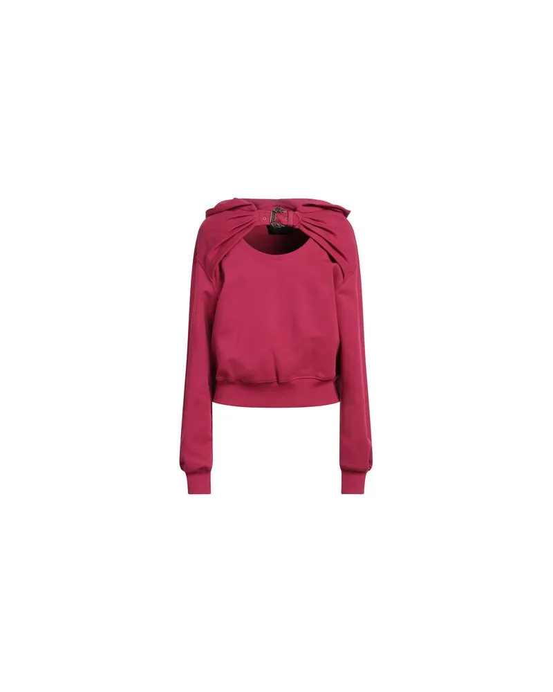 Versace Jeans TOPS - Sweatshirtsauf YOOX.COM Magenta