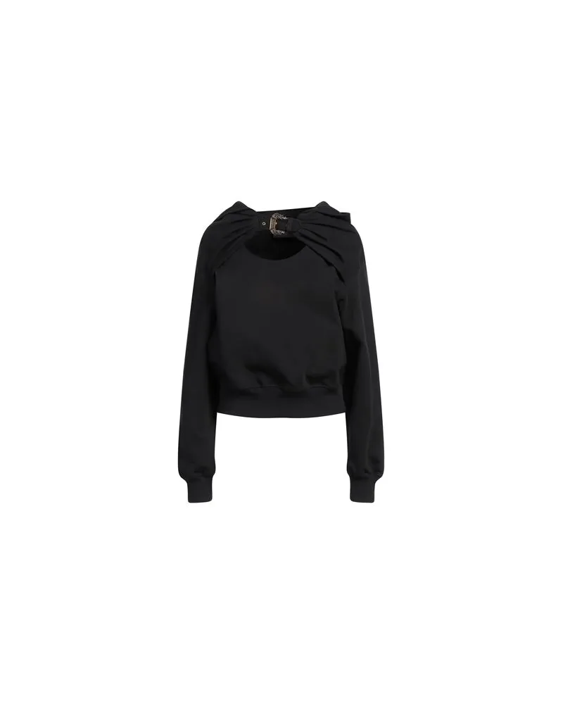 Versace Jeans TOPS - Sweatshirtsauf YOOX.COM Schwarz