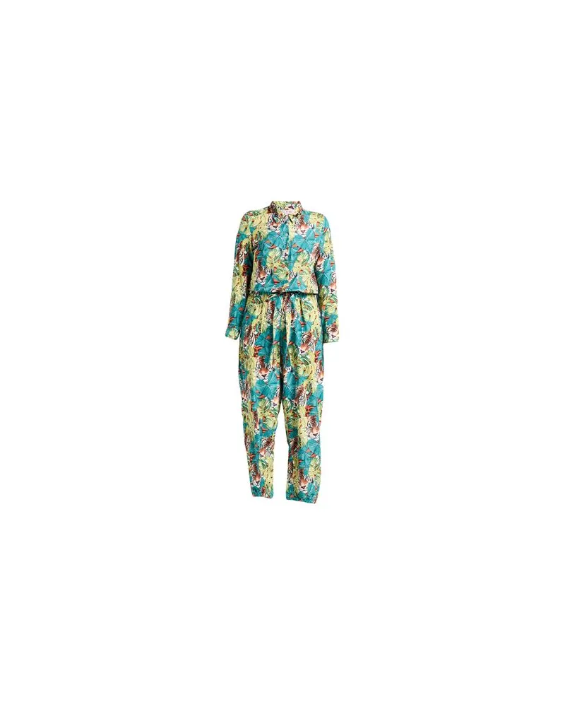 Connor & Blake OVERALLS - Jumpsuitsauf YOOX.COM Smaragdgrün