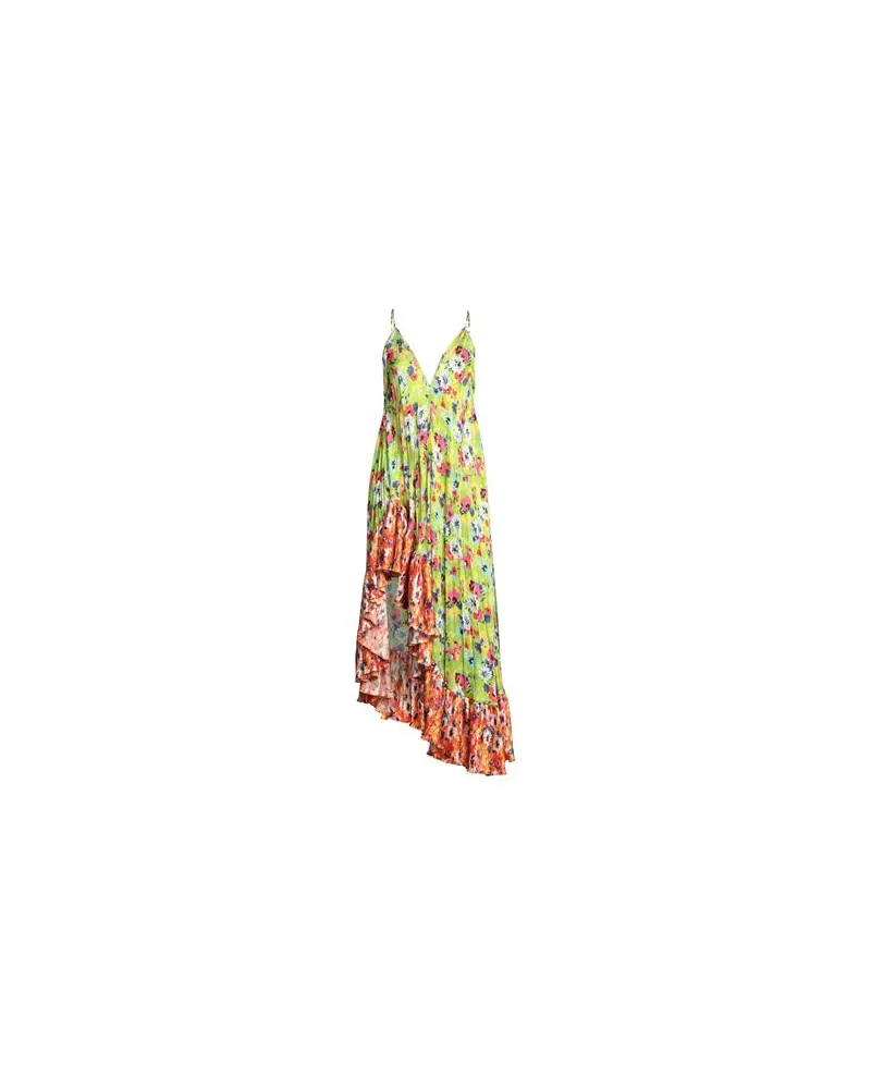 MSGM KLEIDER - Mini-Kleiderauf YOOX.COM Limettengrün