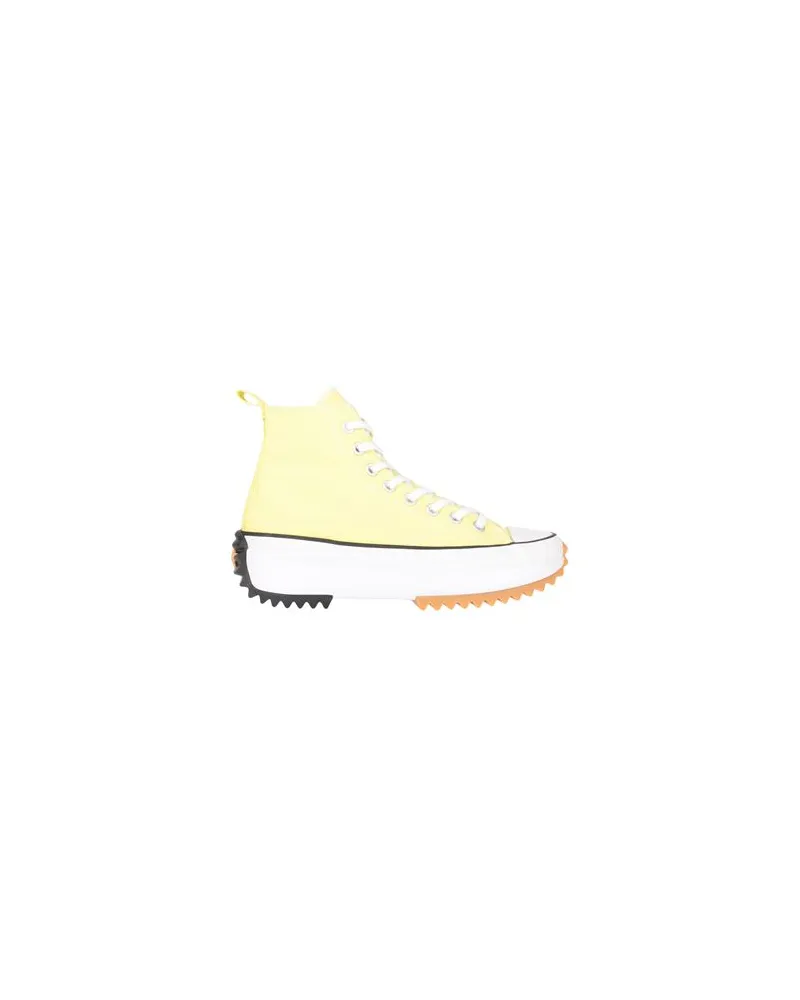 Converse RUN STAR HIKE HI SOUR   - RUN STAR HIKE HI SOUR - SCHUHE - Sneakersauf YOOX.COM Pastellgelb