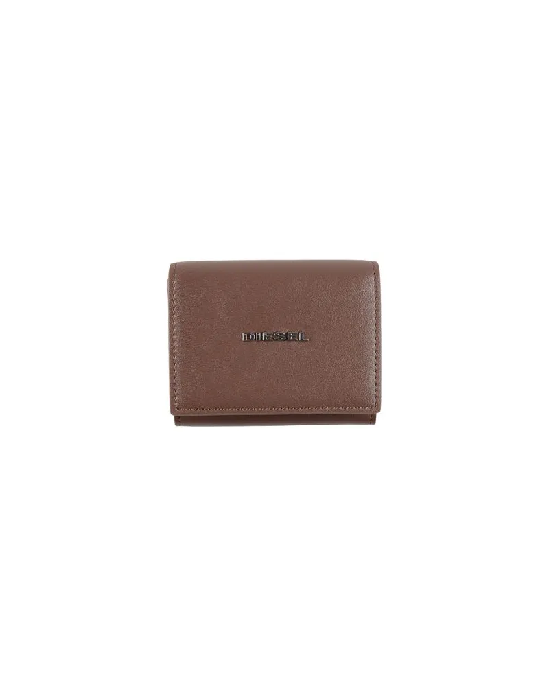 Diesel Kleinlederwaren - Brieftaschenauf YOOX.COM Dunkelbraun