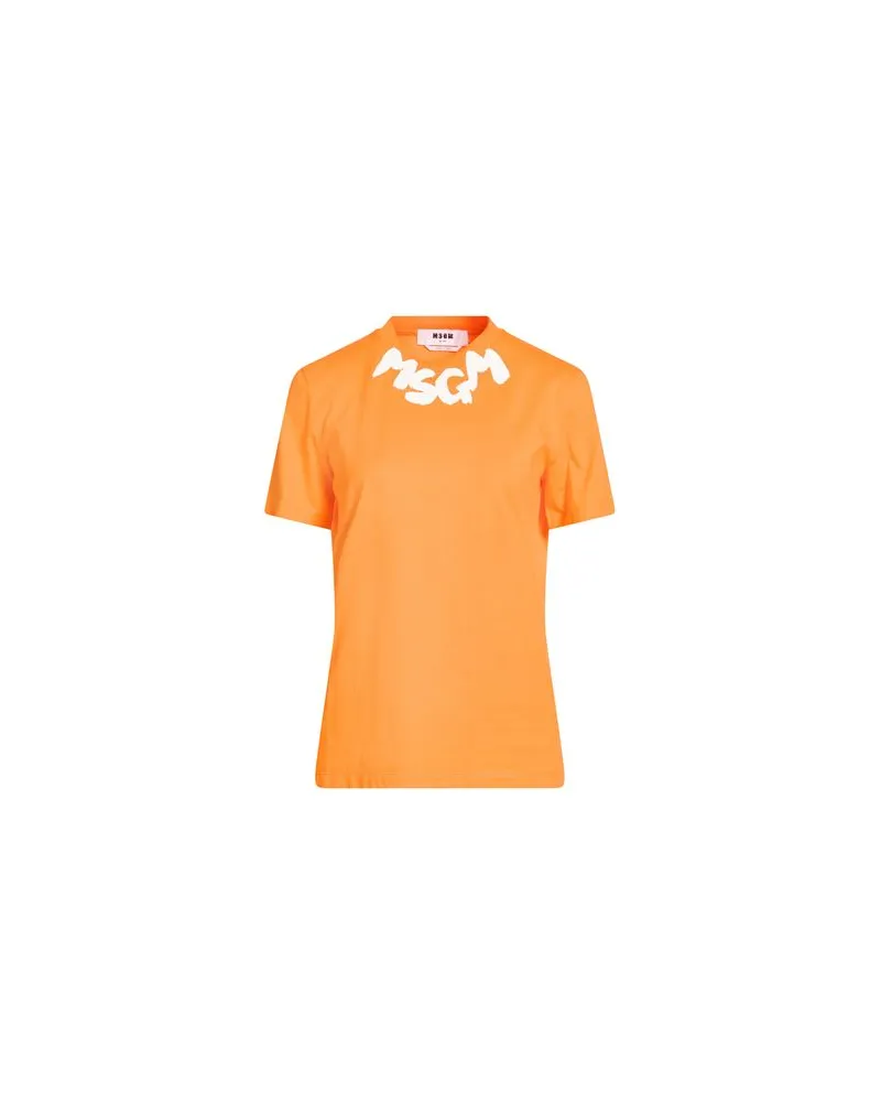 MSGM TOPS - T-shirtsauf YOOX.COM Orange