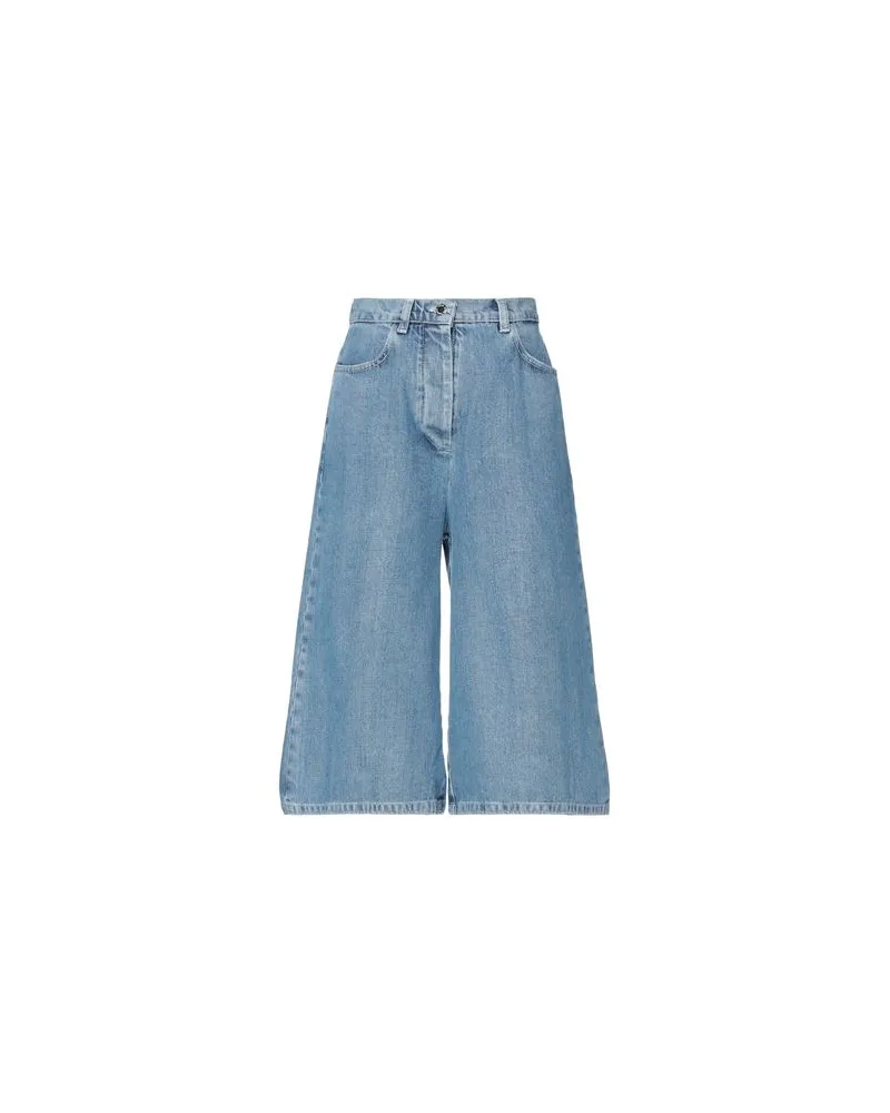 SUNNEI HOSEN & RÖCKE - Jeansshortsauf YOOX.COM Blau