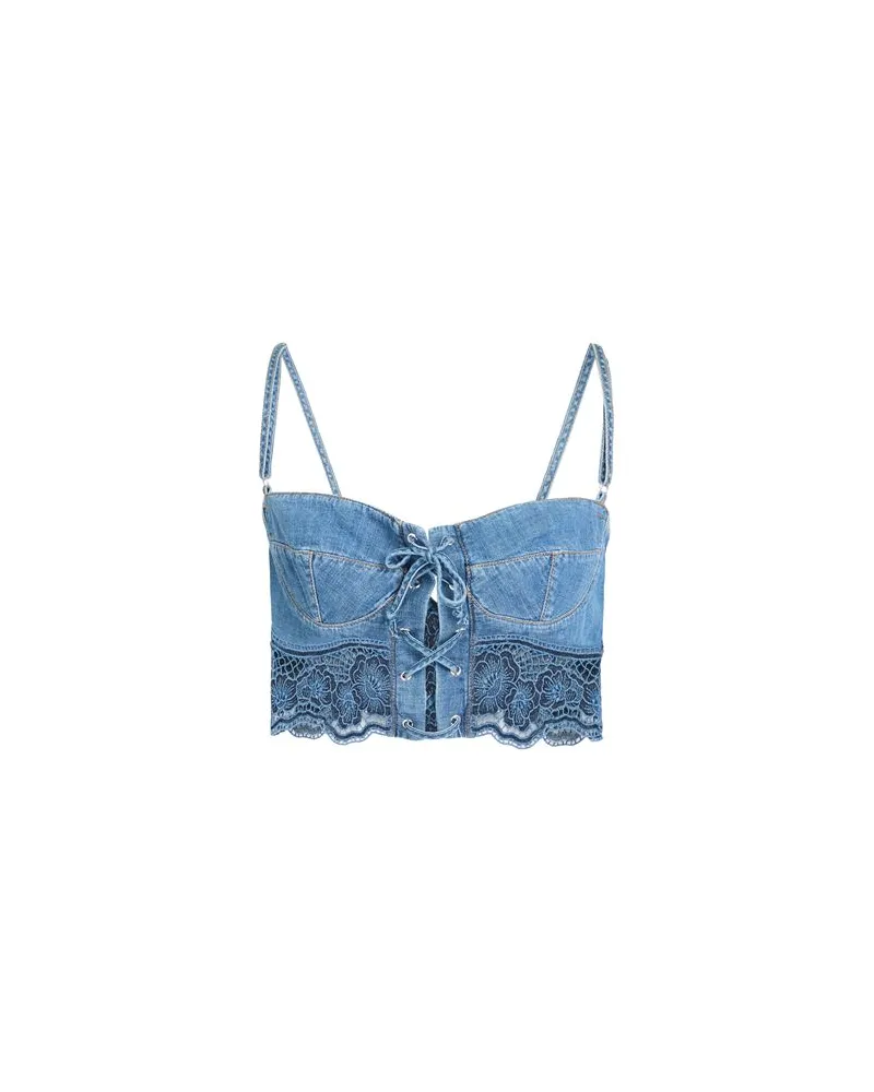 Ermanno Scervino TOPS - Topsauf YOOX.COM Blau