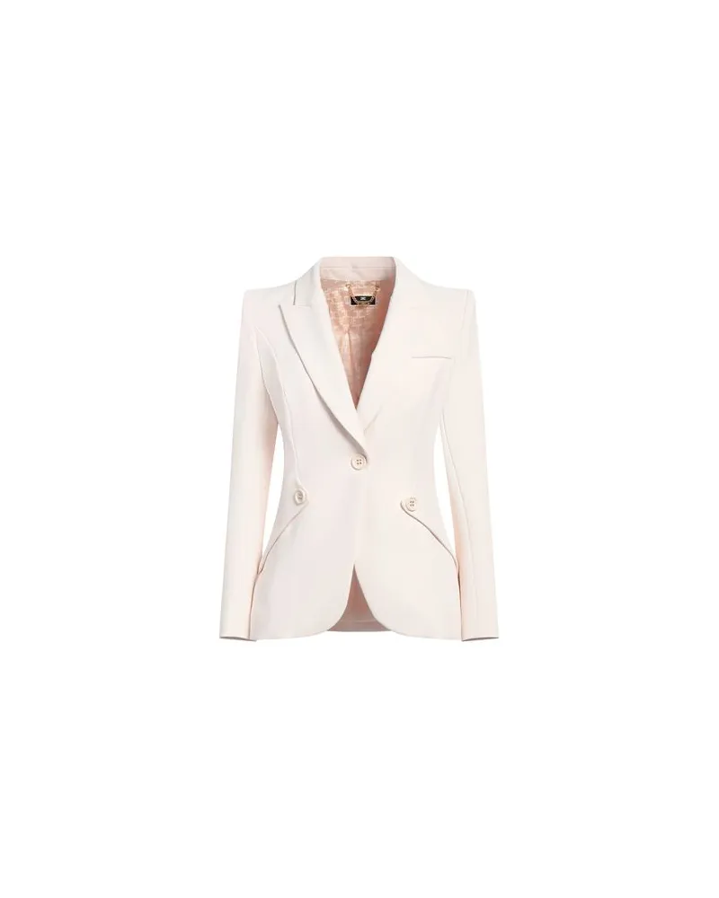 Elisabetta Franchi ANZÜGE und CO-ORDS - Blazersauf YOOX.COM Cremeweiß