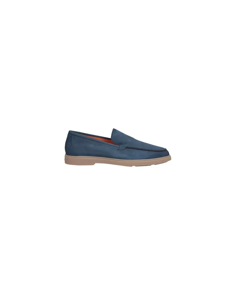 Santoni SCHUHE - Mokassinsauf YOOX.COM Taubenblau
