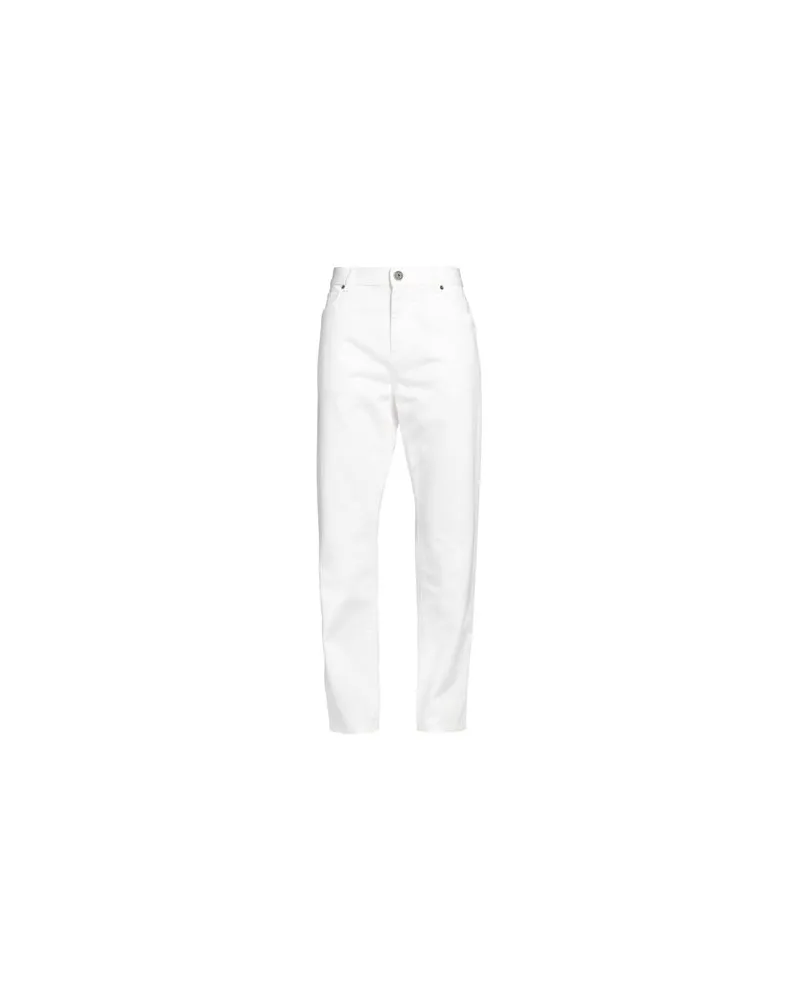 Balmain HOSEN & RÖCKE - Jeanshosenauf YOOX.COM Weiß
