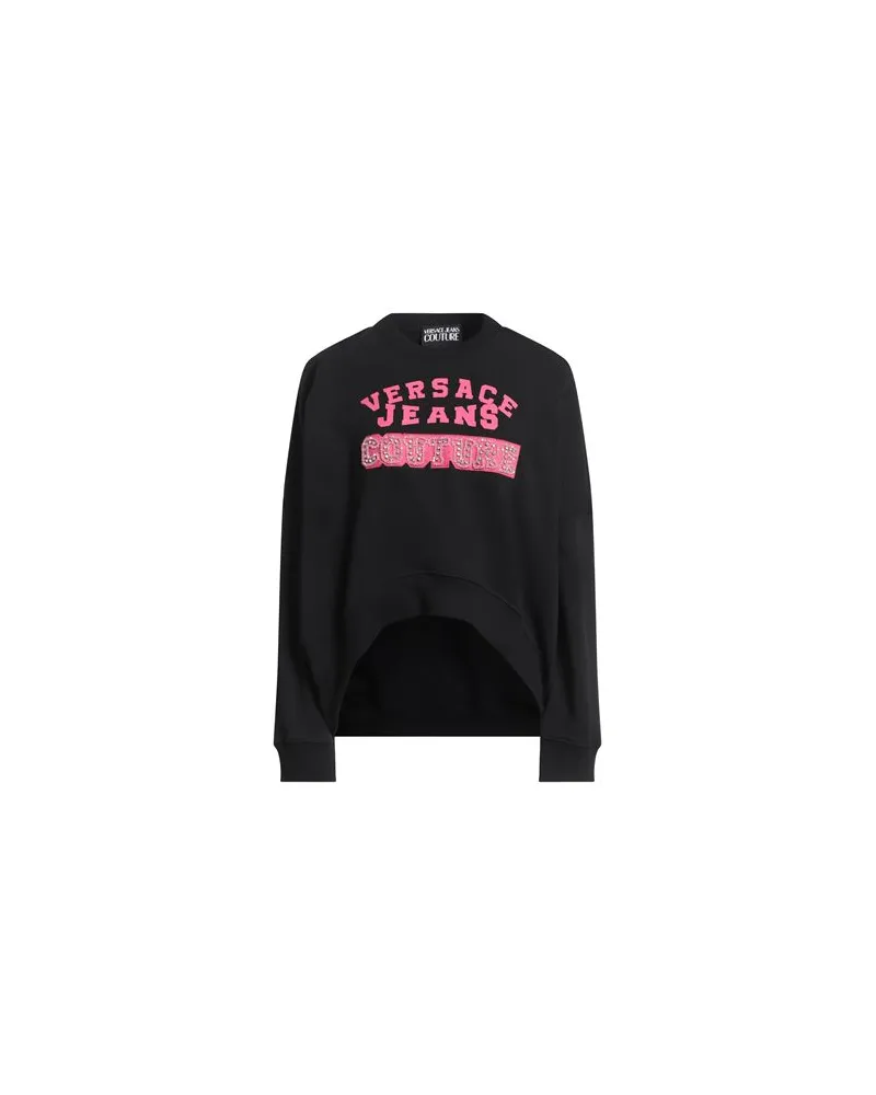Versace Jeans TOPS - Sweatshirtsauf YOOX.COM Schwarz