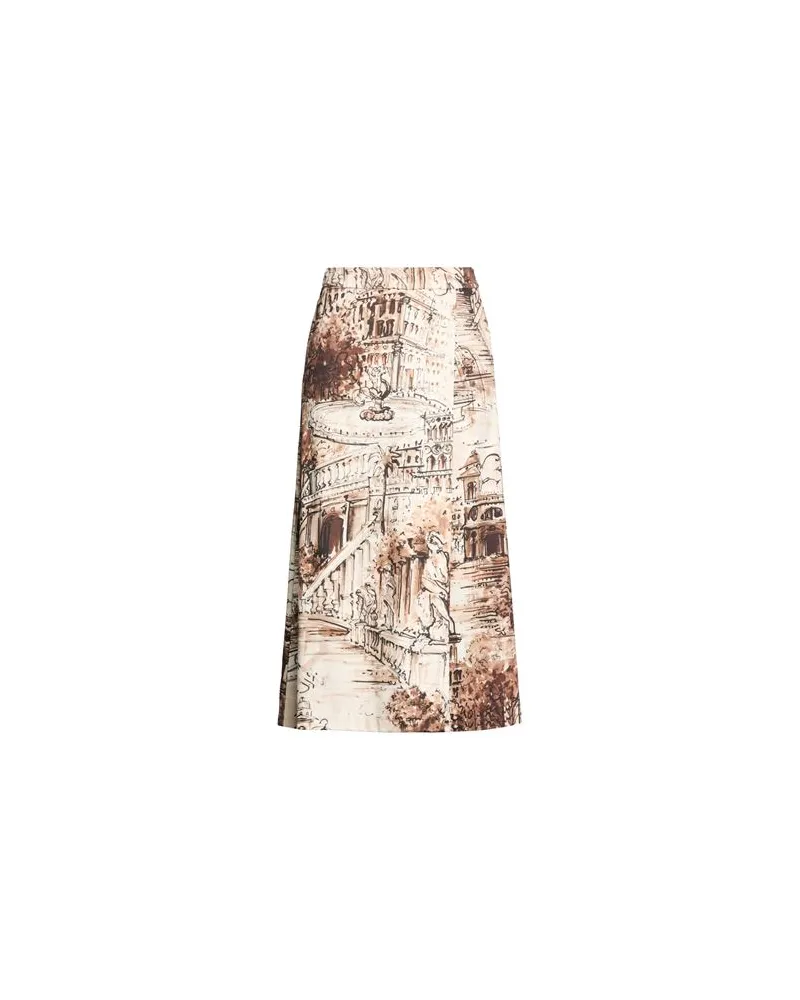 Elena Mirò HOSEN & RÖCKE - Midi-Röckeauf YOOX.COM Beige