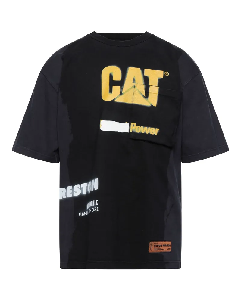 Heron Preston T-shirts Schwarz