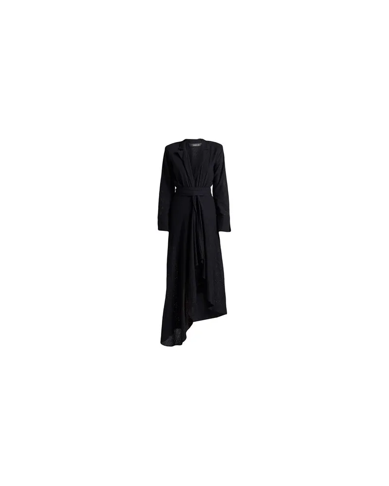 Federica Tosi KLEIDER - Maxi-Kleiderauf YOOX.COM Schwarz