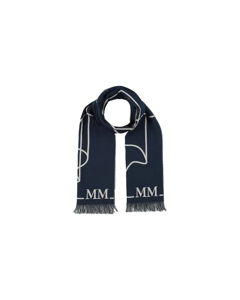 Max Mara MM BY  - ACCESSOIRES - Schalsauf YOOX.COM Marineblau