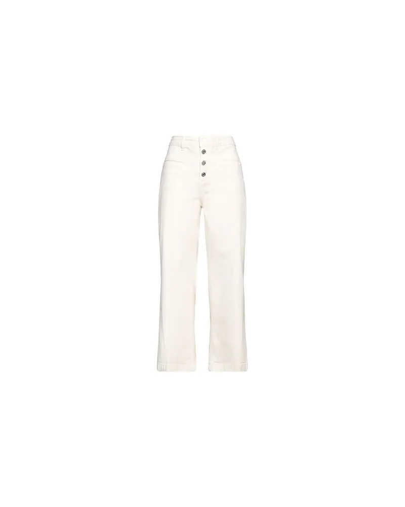 Liu Jo HOSEN & RÖCKE - Jeanshosenauf YOOX.COM Elfenbein