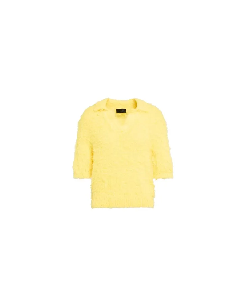 Roberto Collina STRICKWAREN - Pulloverauf YOOX.COM Gelb