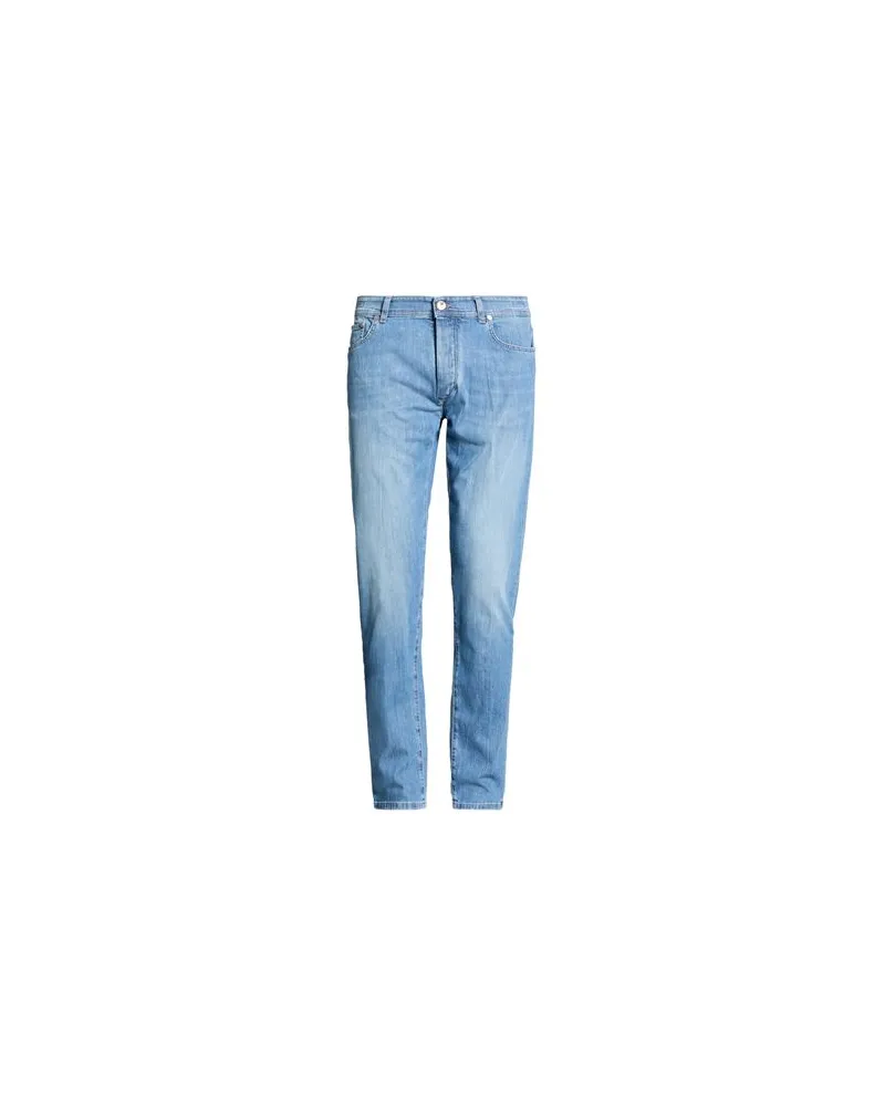 BARBA HOSEN & RÖCKE - Jeanshosenauf YOOX.COM Blau