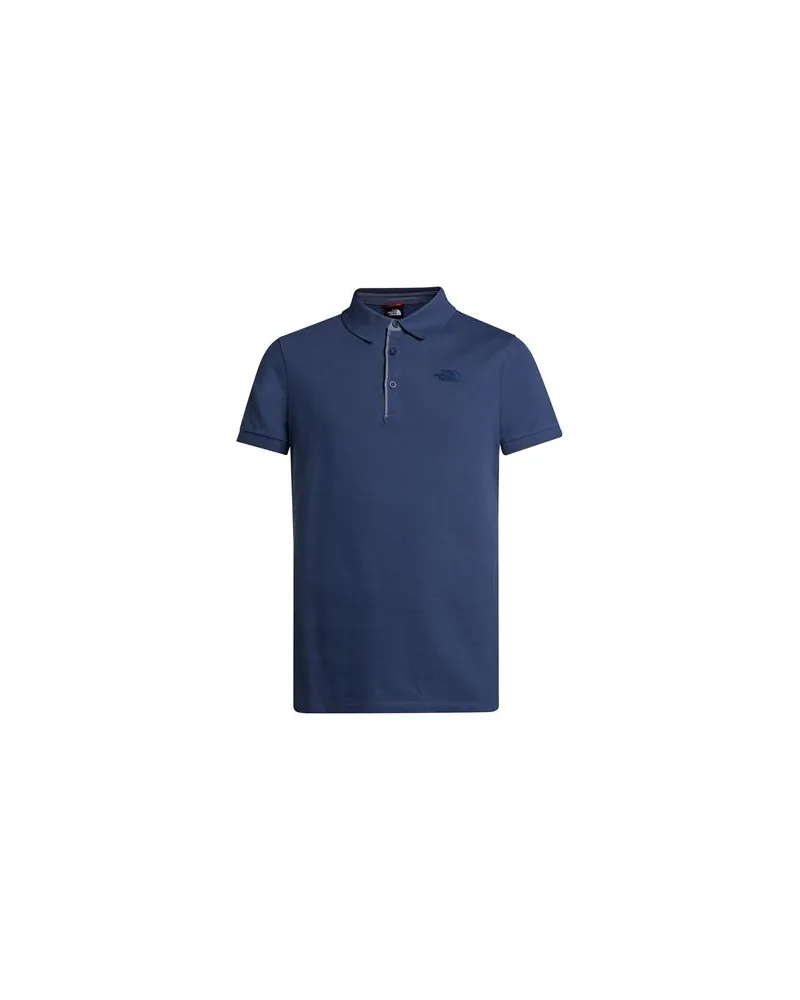 The North Face TOPS - Poloshirtsauf YOOX.COM Taubenblau
