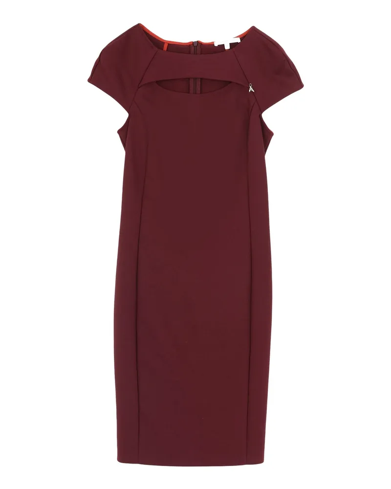 Patrizia Pepe Mini-Kleid Bordeaux