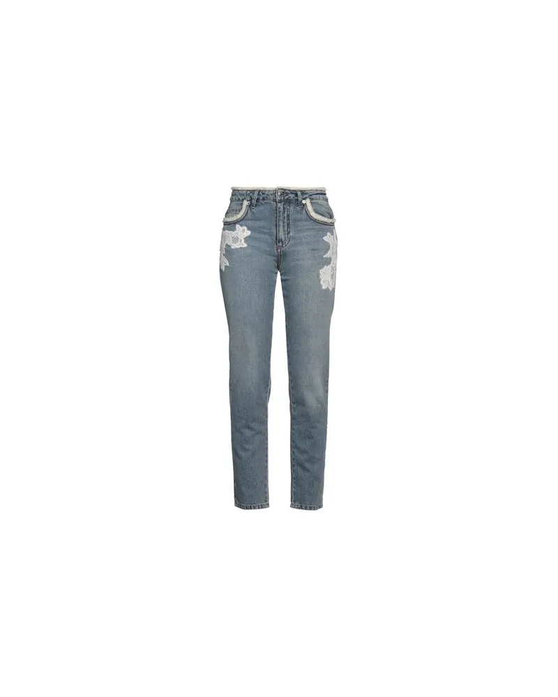Ermanno Scervino HOSEN & RÖCKE - Jeanshosenauf YOOX.COM Blau