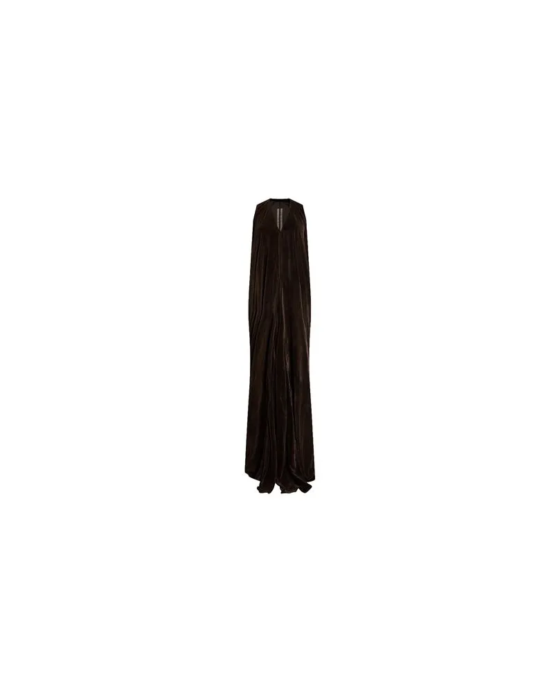 Rick Owens KLEIDER - Maxi-Kleiderauf YOOX.COM Braungrau