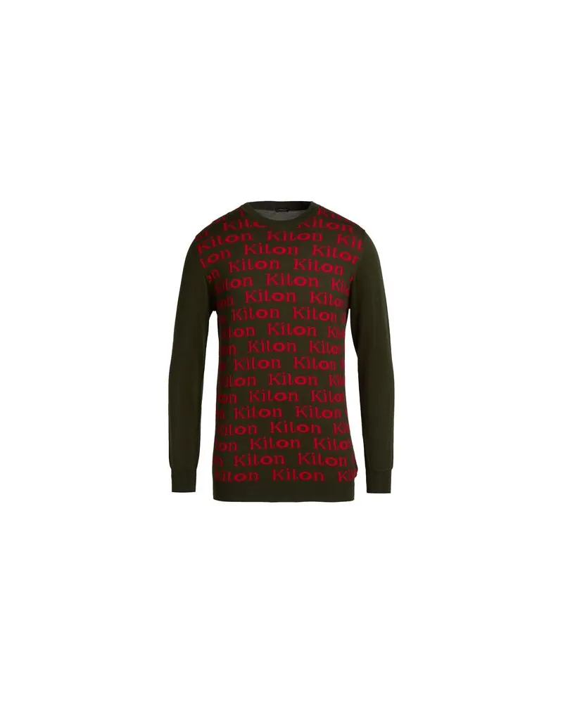 Kiton STRICKWAREN - Pulloverauf YOOX.COM Militärgrün