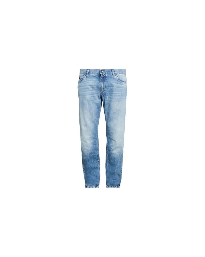 Dolce & Gabbana HOSEN & RÖCKE - Jeanshosenauf YOOX.COM Blau