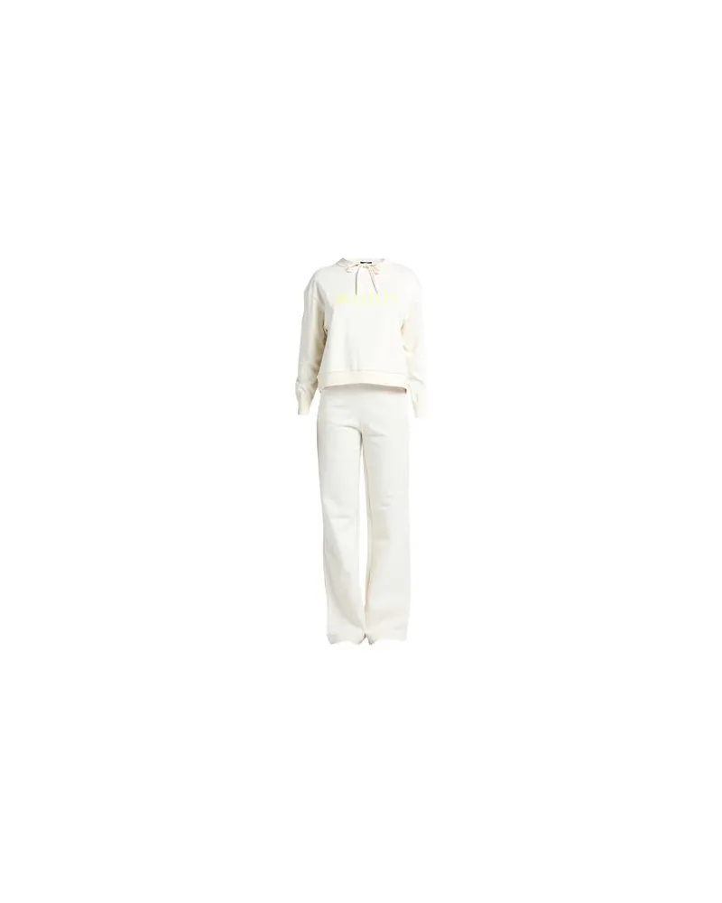 Actitude by Twinset OVERALLS - Sportanzügeauf YOOX.COM Cremeweiß