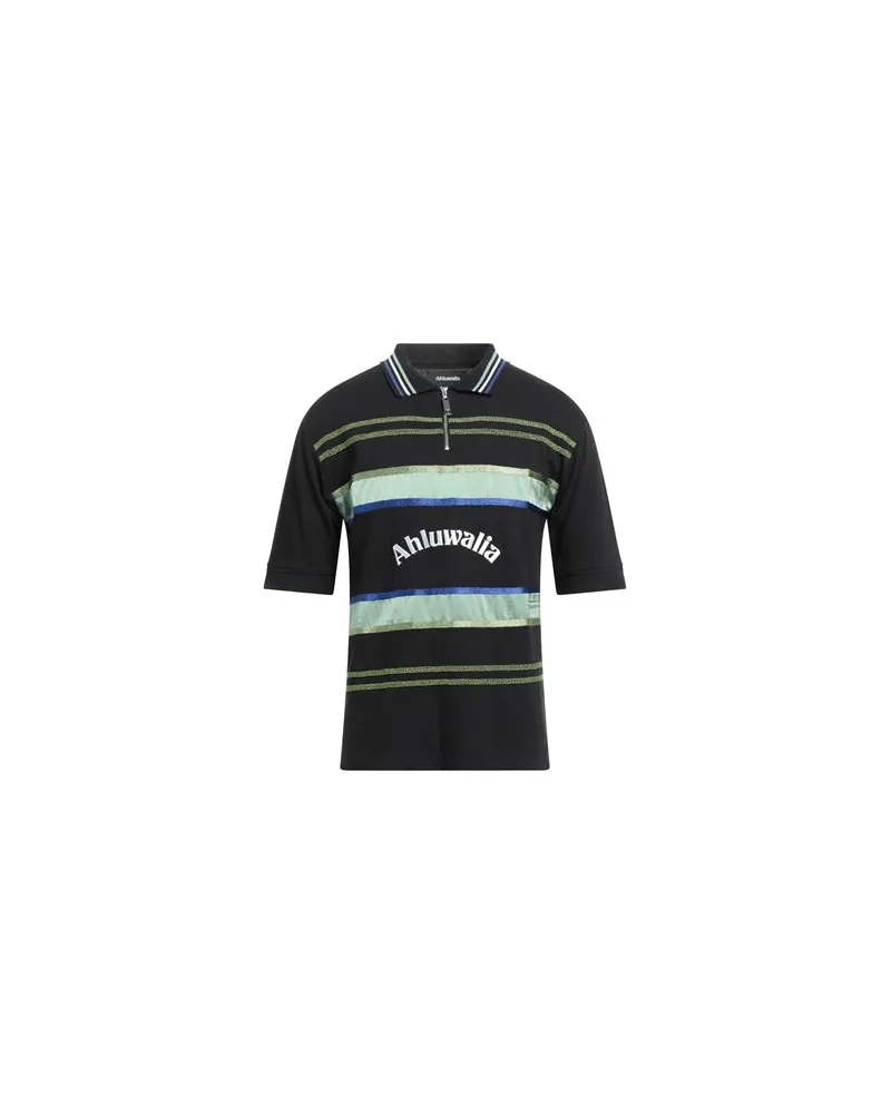AHLUWALIA TOPS - Poloshirtsauf YOOX.COM Schwarz