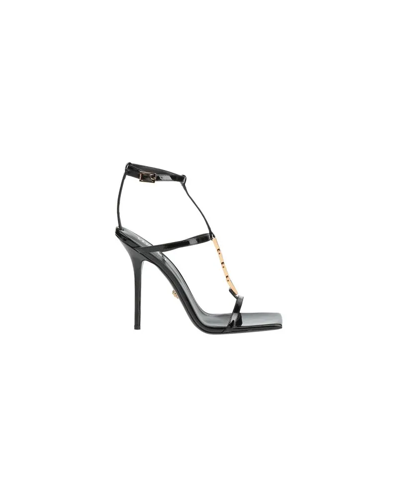 Versace SCHUHE - Sandalenauf YOOX.COM Schwarz