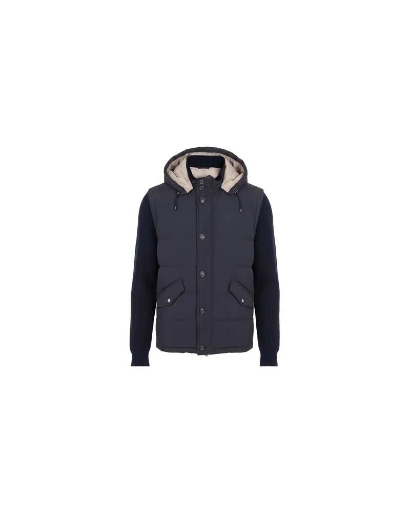 BARBA JACKEN & MÄNTEL - Pufferjacken & Daunenjackenauf YOOX.COM Nachtblau