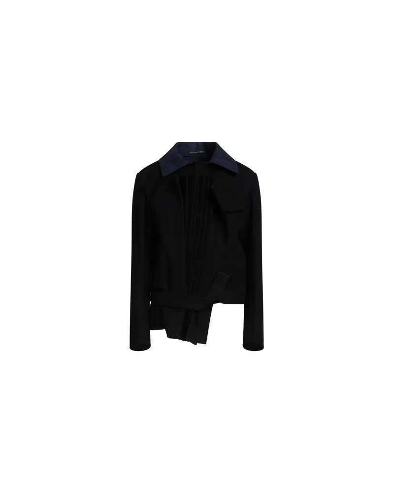 Yohji Yamamoto JACKEN & MÄNTEL - Mäntelauf YOOX.COM Schwarz